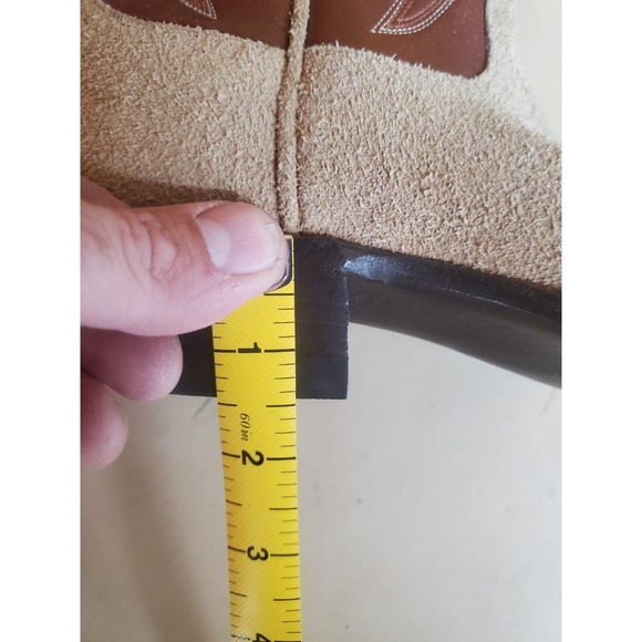 Kimmel Boot Co. Custom Shop Roughout & Calfskin Cowboy Boots US Women's 7.5-8 B - Picture 11 of 12